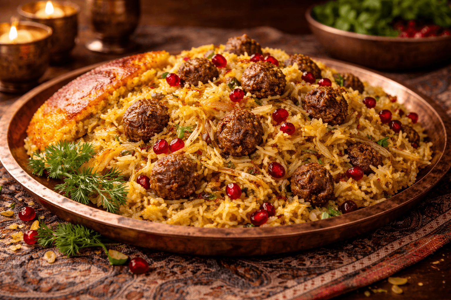 Kalam Polo Shirazi (Shirazi Koolrijst)