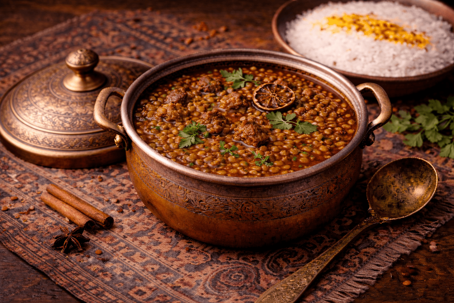 Khoresh-e Adas (Persian Lentil Stew)