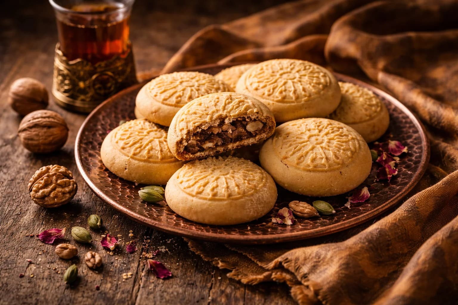 Koloocheh (Persische gefüllte Kekse)