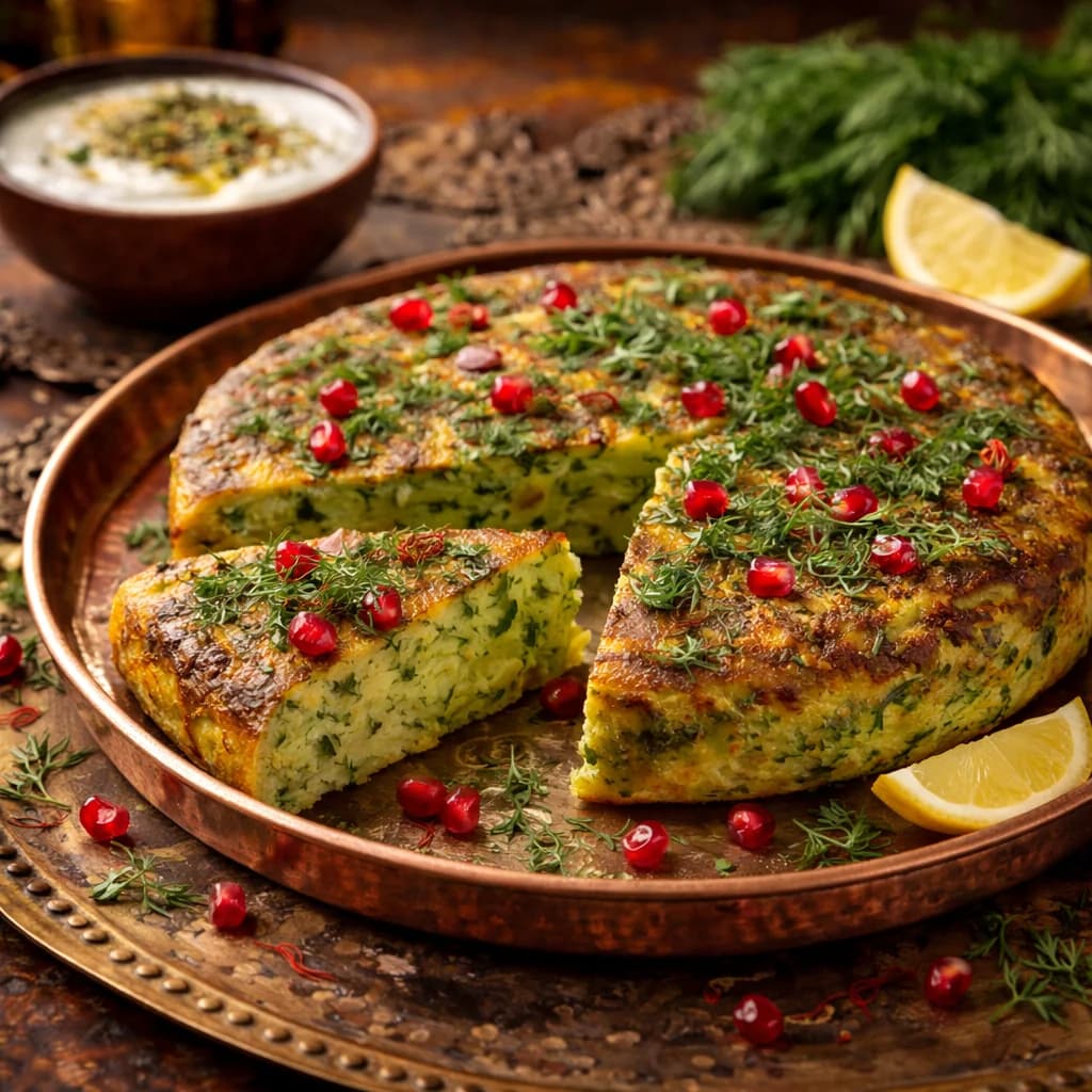 Kuku Kadoo (Persisches Zucchini-Frittata)