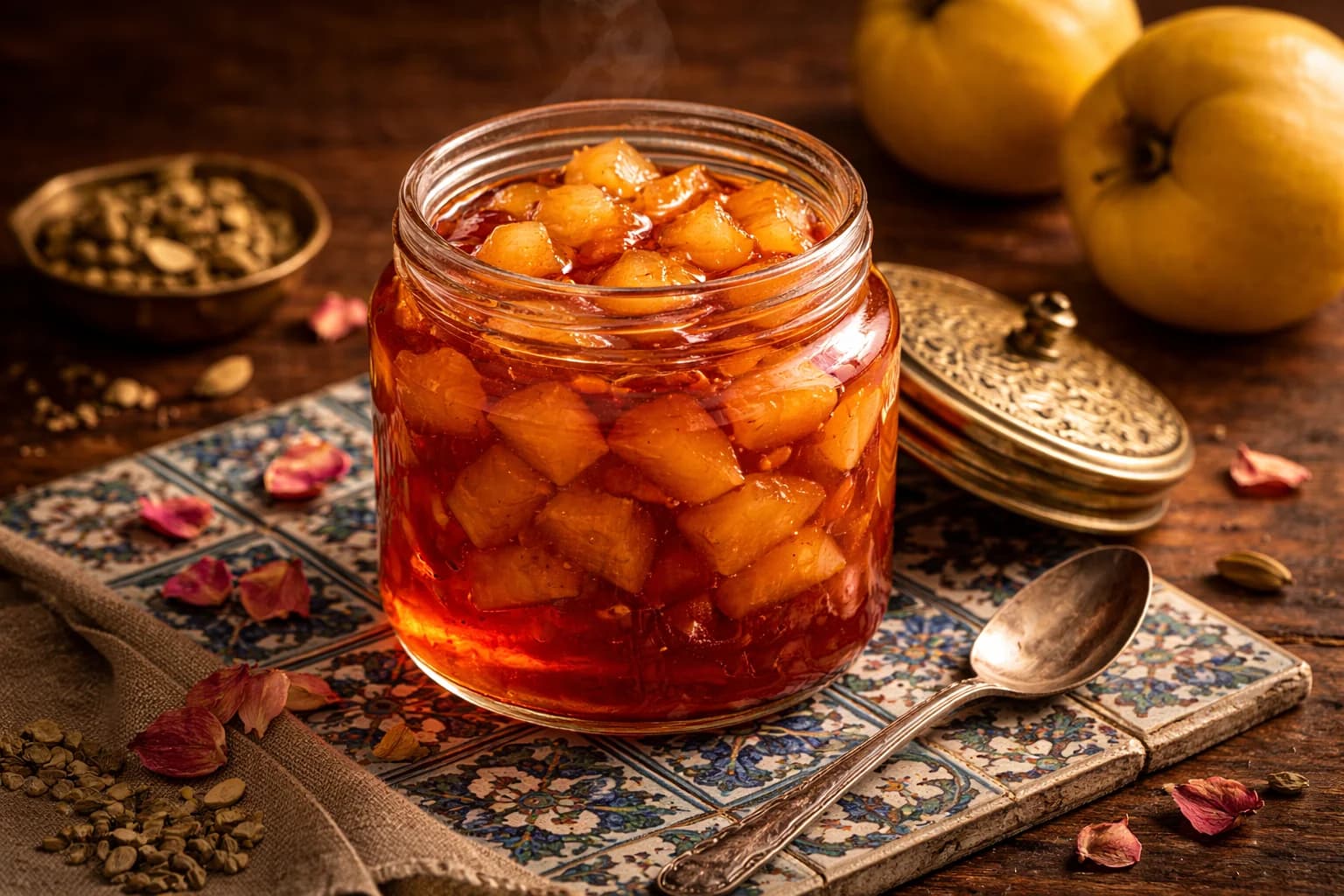 Moraba-ye Beh (Persische Quittenkonserve)