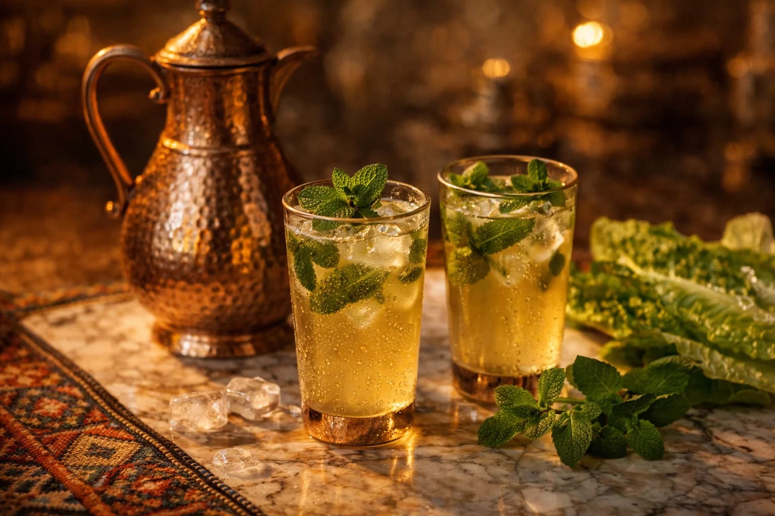 Sharbat Sekanjabin (Persisches Minz-Essig-Sirup)