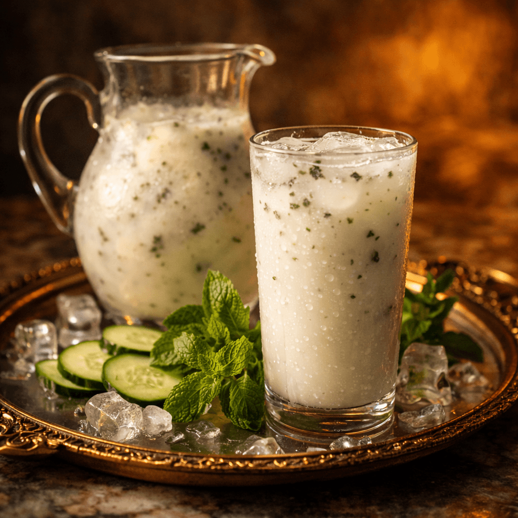 Doogh (Persian Yogurt Drink)