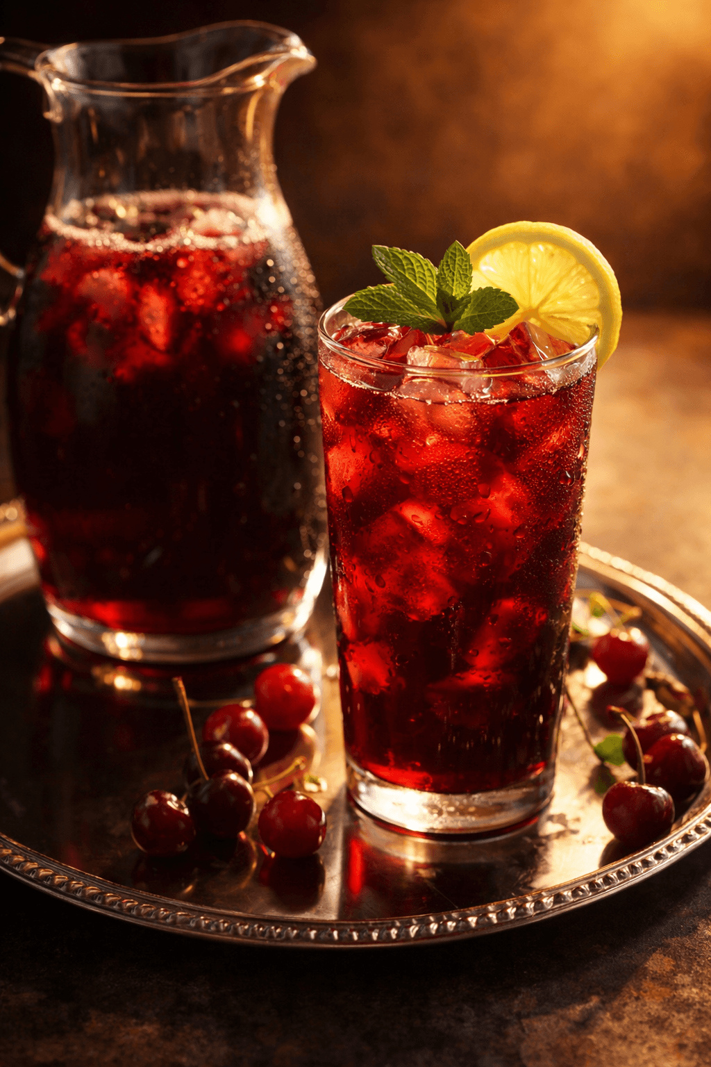 Sharbat Albaloo (Persian Sour Cherry Syrup)